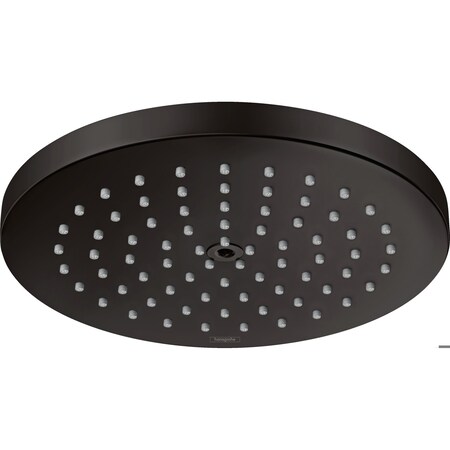 Raindance S Showerhead 180 1-Jet Powderrain, 2.5 Gpm In Matte Black